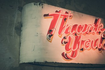 A better way to say thank you